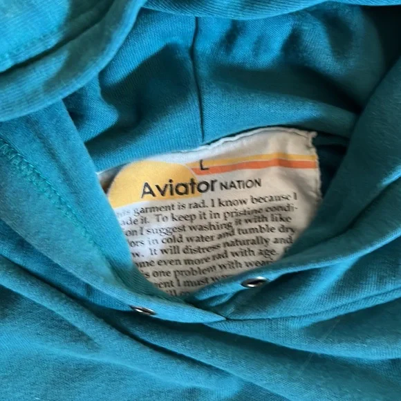 Aviator Nation cropped hoodie - Picture 2 of 3